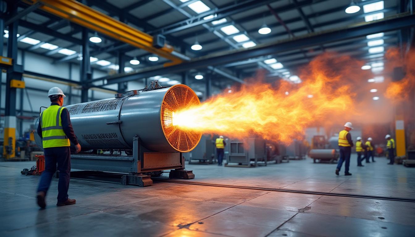découvrez les nombreux avantages du chauffage soufflant industriel à gaz, conçu pour optimiser le confort thermique dans des espaces vastes. performant, économe et rapide, ce système de chauffage offre une solution idéale pour les grandes surfaces, garantissant une température homogène et un investissement rentable.