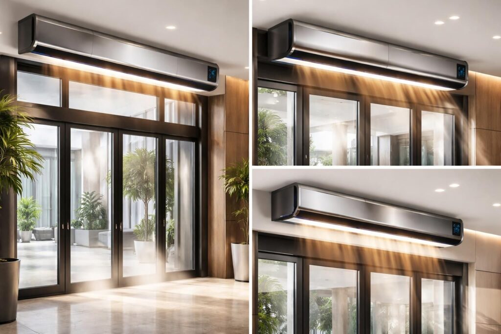 découvrez les dernières innovations technologiques dans le domaine des rideaux d'air chaud électrique, alliant efficacité énergétique et confort optimal pour vos espaces.