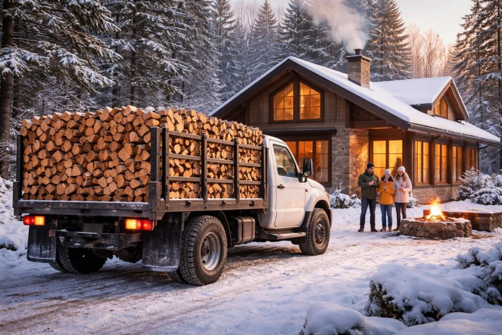 découvrez comment l'achat de bois de chauffage par camion complet peut optimiser votre confort thermique en assurant un approvisionnement régulier, économique et écologique pour votre foyer.