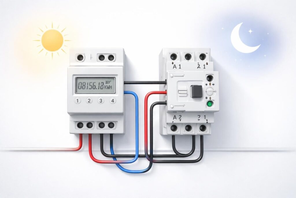 découvrez comment optimiser votre confort grâce à un schéma de contacteur jour/nuit parfaitement adapté à vos besoins énergétiques et à votre habitation.