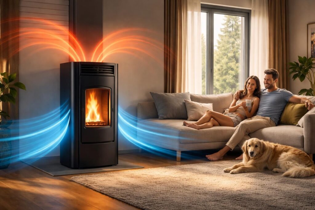 découvrez pourquoi ajuster le débit d'air de votre poêle à granulés est crucial pour optimiser votre confort thermique et améliorer l'efficacité énergétique de votre appareil.